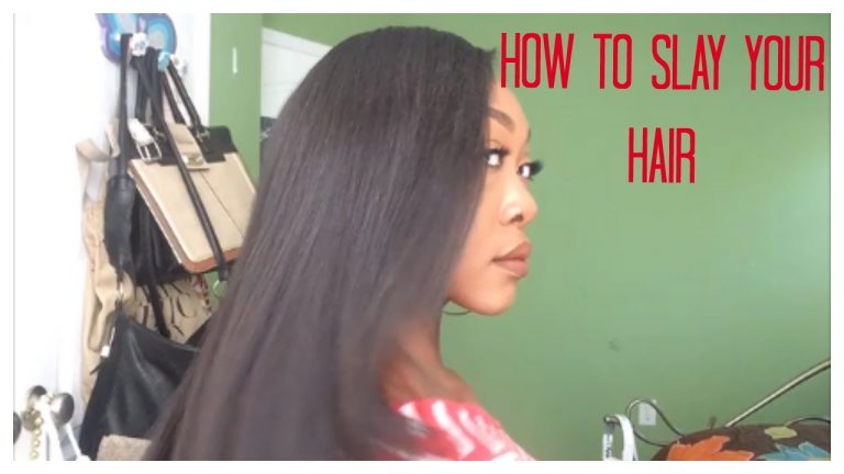 How To Blend and Style Natural Hair With Straight Weave: Bella Dream Hair