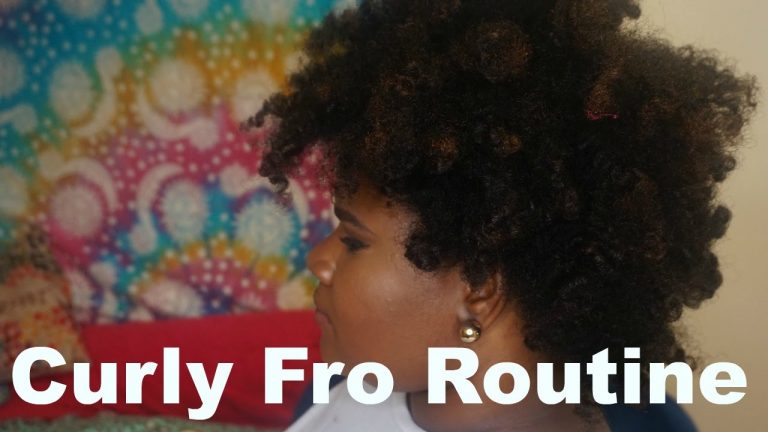 FRO FRIDAY| Curly Fro on Natural Hair