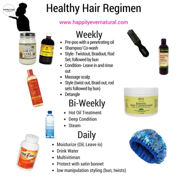 Tips For Creating Your Healthy Hair Regimen – Happily Ever Natural