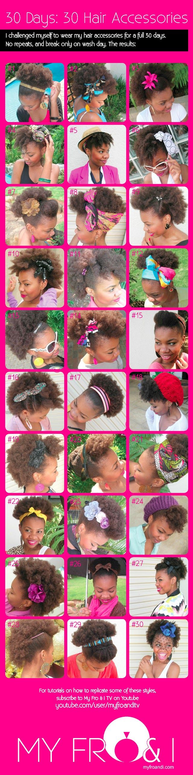My Fro & I : A South African Natural Hair Blog: 30 Hair Accessories…