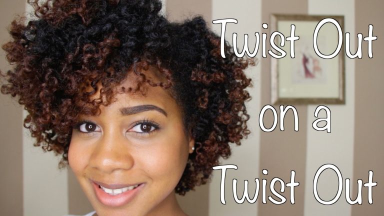 A “Twist Out on a Twist Out” Natural Hair Tutorial