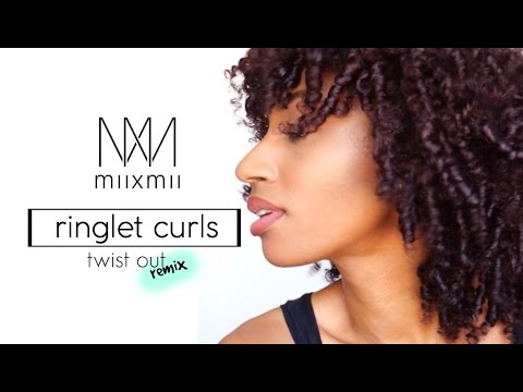 Flexi Rod Twist Out on Natural Hair Tutorial w/ As I Am