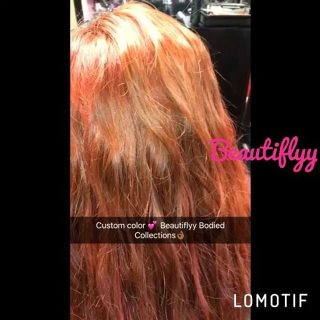 Custom colors and install, Using my 7A Peruvian hair Beautiflyy Bodied Collecti…