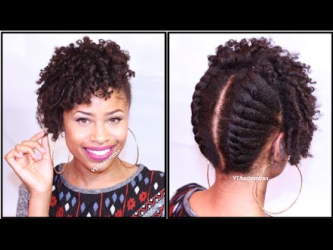 Curly Twisted Pin-Up | Natural Hair Tutorial