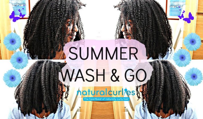 Natural Hair|  Wash & Go Type 4 Hair (Requested)