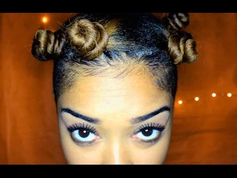 How To | Bantu Knots on Natural Hair