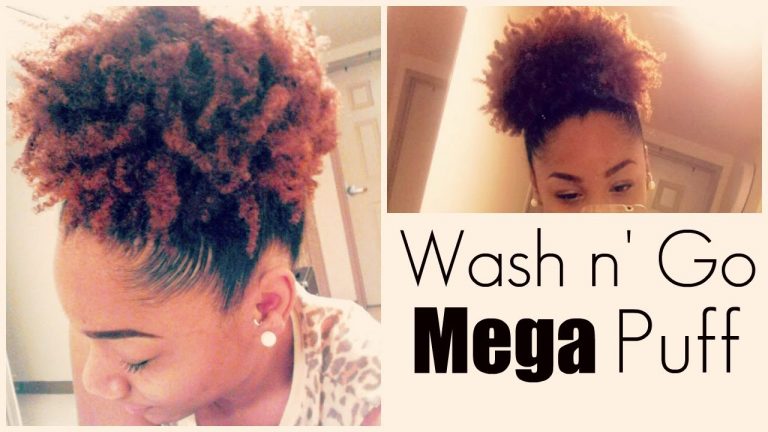 Natural Hair | Wash n Go Mega Puff