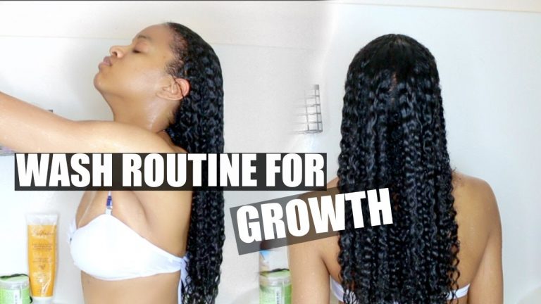 My Best Wash Routine To Stimulate Hair Growth|Natural Hair (Long or Short Hair)