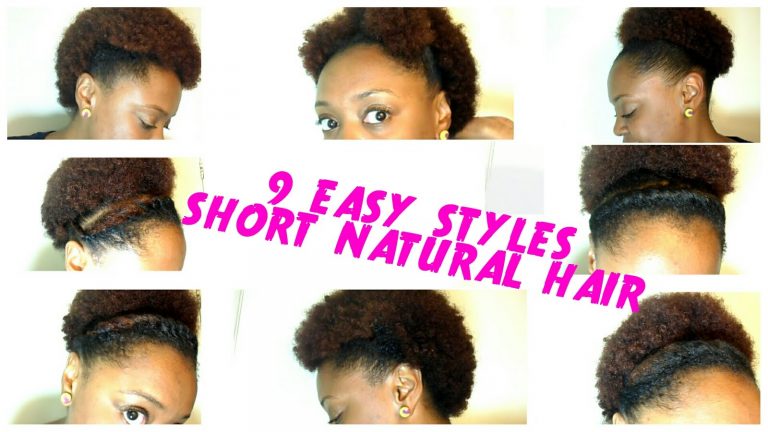 9 BACK TO SCHOOL hairstyles for SHORT NATURAL HAIR | The Curly Closet