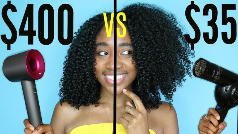 $400 vs $35 Hair Dryer: Is there a Difference?| Curly Natural Hair