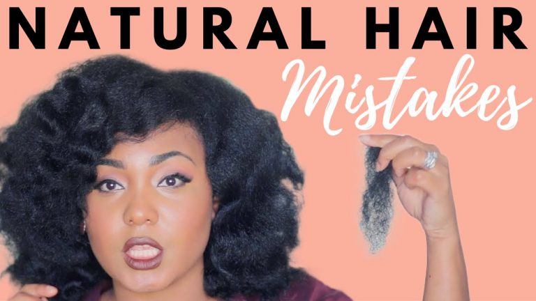 My Natural Hair Mistakes