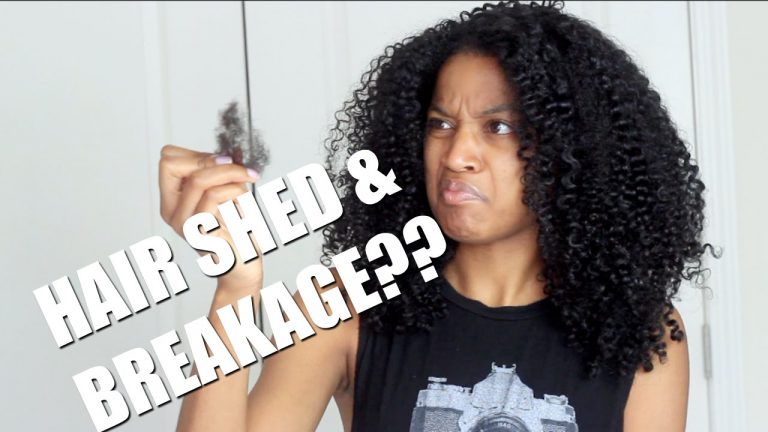 How to STOP Hair Shed, Loss + Breakage on Natural Hair