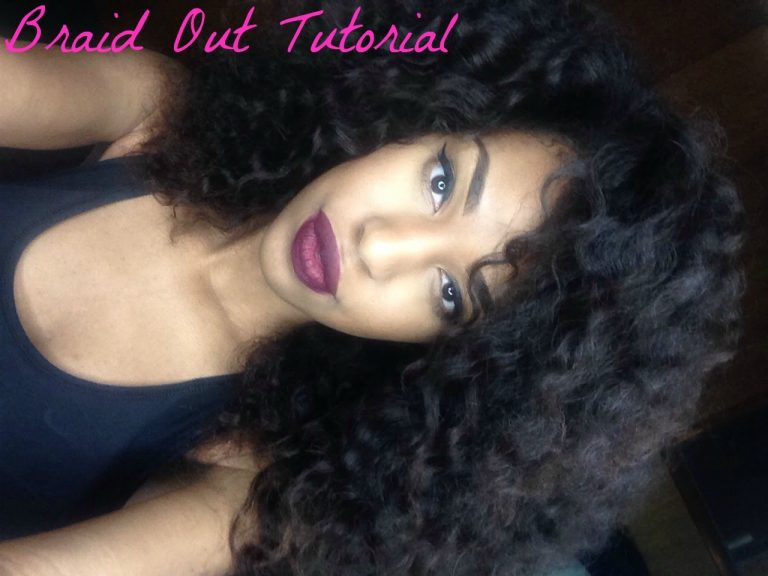 Natural Hair | “Bye Felicia Braid Out” Tutorial