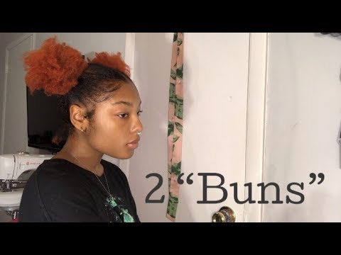 Natural Hair | How to: Mini Buns •