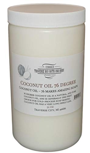Coconut Oil 76 Soap Making Supplies. 32 fl oz DIY Projects.