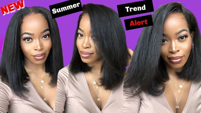 Did You Straighten Your Natural Hair? ?Undetectable Transparent Lace Front Wig ft. Geniuswigs