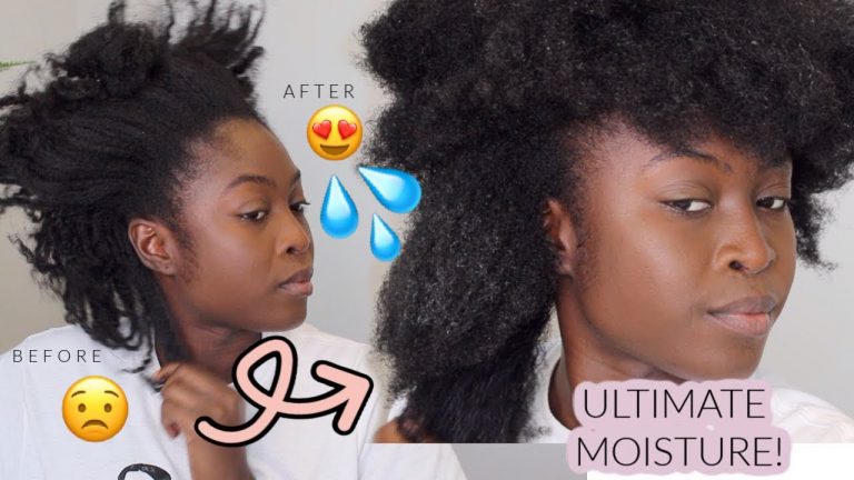 THE ULTIMATE MOISTURIZING ROUTINE FOR DRY 4B/4C HAIR! || WINTER NATURAL HAIR ROUTINE.