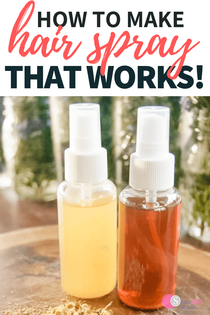 DIY Nourishing Hairspray Recipe with Essential Oils
