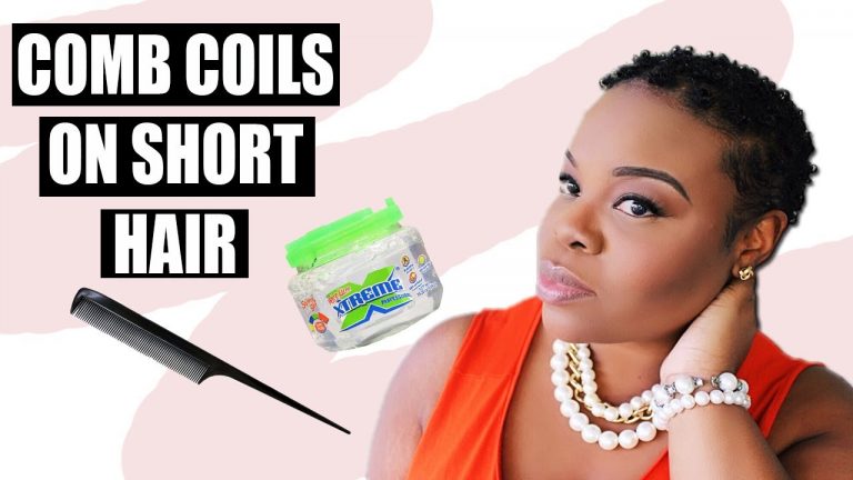 How I Do Coils On My EXTREMELY Short Natural Hair | TWA