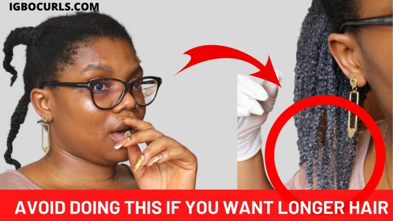 Natural Hair Mistakes that Damaged & Postponed my Type 4 Hair Growth