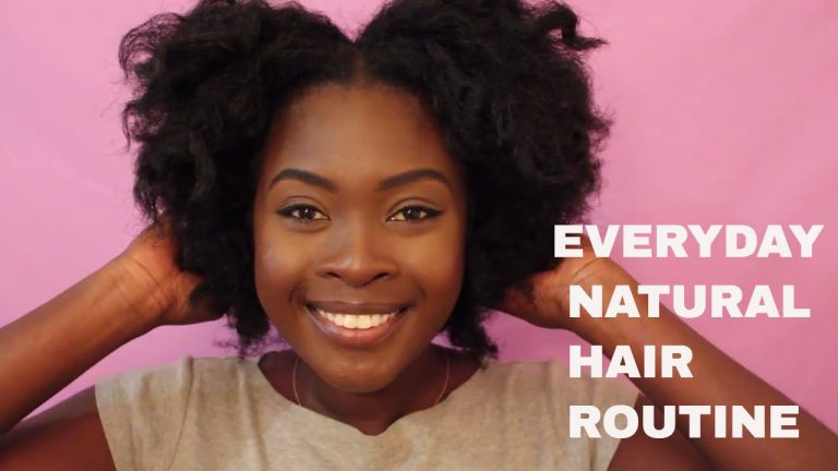 DAILY NATURAL HAIR ROUTINE – UPDATED