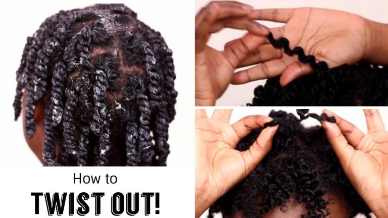 Get the PERFECT twist out EVERY TIME on short natural hair | Type 4A/4B/4C Hair