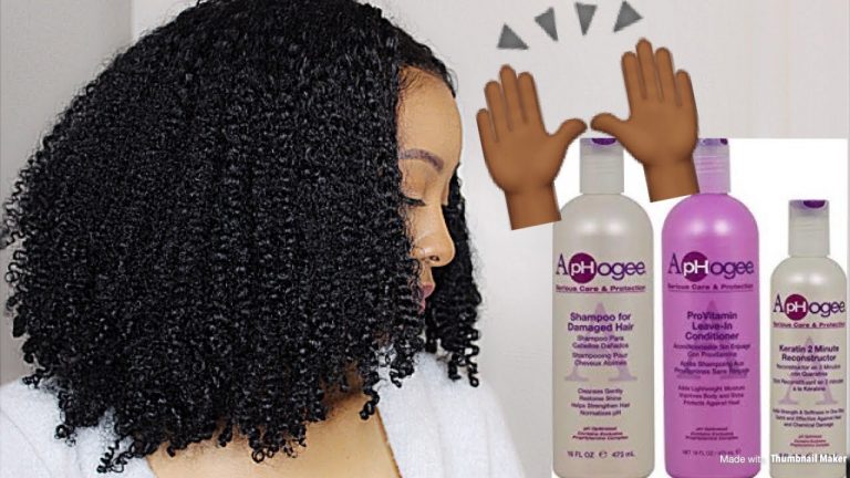 This Two-Step Protein Treatment Saved My Natural Hair!!! Aphogee