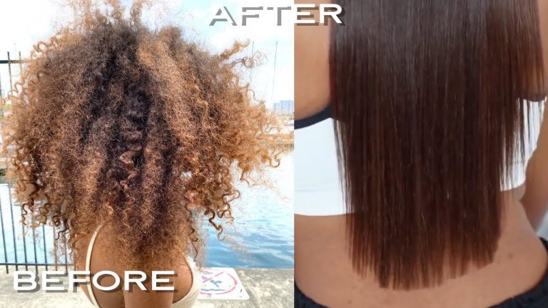 How to Heat Train Natural Hair- Make it easier to straighten!