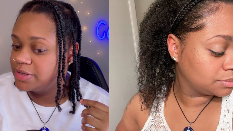 HOW TO DO A STRETCHED BRAID OUT  | BRAID OUT NATURAL HAIR | iHeart. Paige