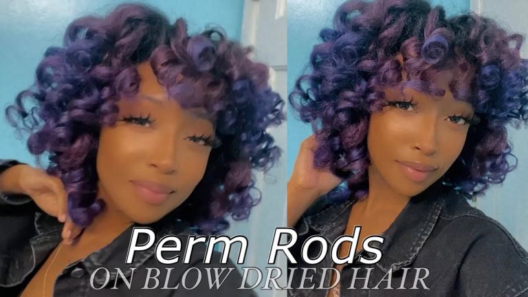 Perm rod set on natural hair ? | Pajon Monye’