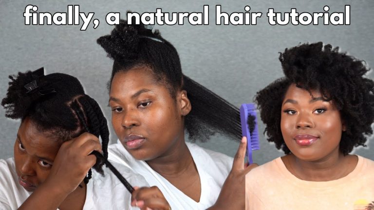 FINALLY, A NATURAL HAIR TUTORIAL YOU ALL HAVE BEEN WAITING FOR!!!