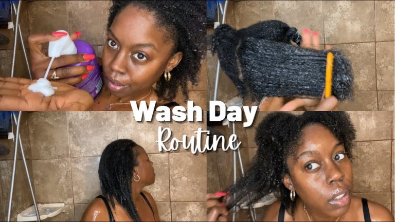 Lazy Wash Day Routine ?[quick, natural hair]