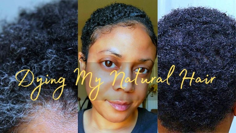 Sis Really DYED Her NATURAL HAIR! | Hair Dye for Women of Color | Clairol Textures & Tones 1N or 1B