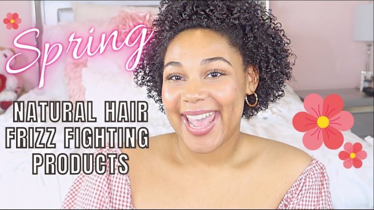MY GO-TO SPRING PRODUCTS FOR FRIZZY NATURAL HAIR AND CURLY HAIR! 2022 (humidity proof)