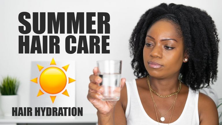 SUMMER HAIR CARE ☀️ (3 Tips To Keep Your NATURAL HAIR HYDRATED Throughout The SUMMER!)