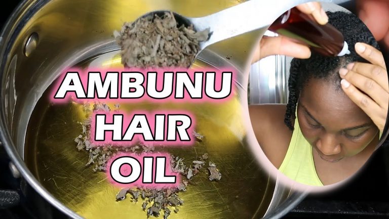 AMBUNU OIL: 2 Ways To Make Natural Hair Oil for Dandruff and Breakage | DiscoveringNatural