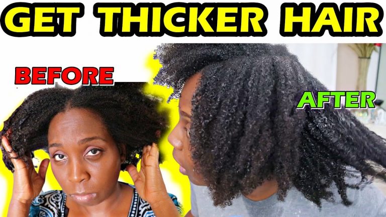 5 Ways to Thicken Hair Naturally For Massive Natural Hair Growth | DiscoveringNatural