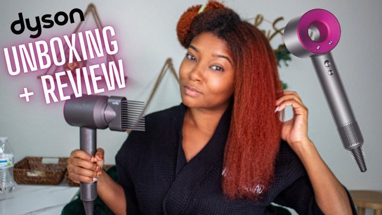 $400 For Whet?! Dyson Supersonic Unboxing + First Impressions Review | Natural Hair Type 4 Curls
