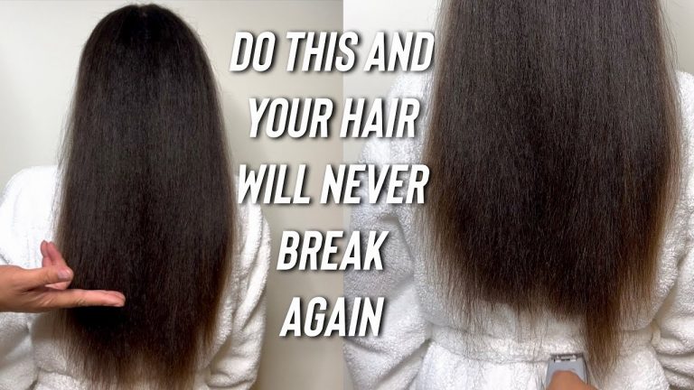 How to properly TRIM natural hair at home! STOP breakage and split ends!
