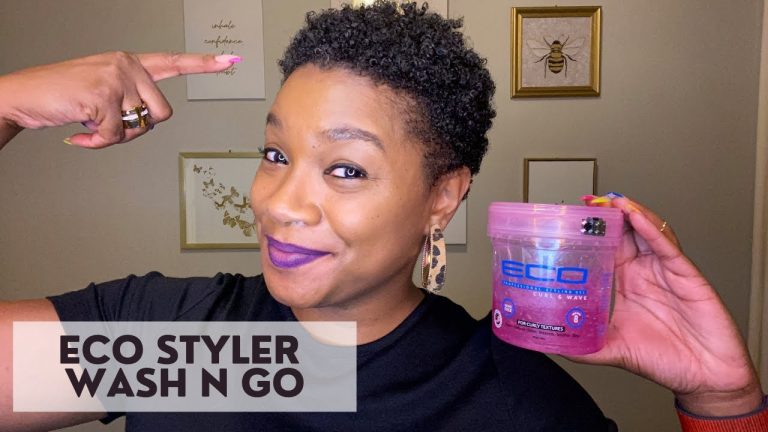 Eco Styler Curl & Wave Gel Wash N Go On Natural Hair (Type 4A)