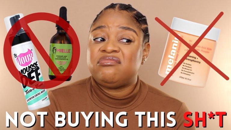 I'm Done Buying Natural Hair Products For Black Friday | “Natural Hair” Anti-Haul 2022