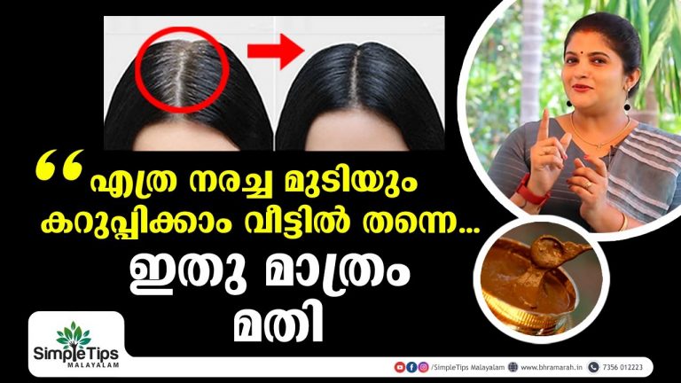 Natural Hair Dye at Home | SimpleTips Malayalam