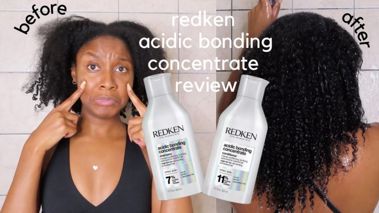 Redken Acidic Bonding Concentrate on 4A/4B Natural Hair