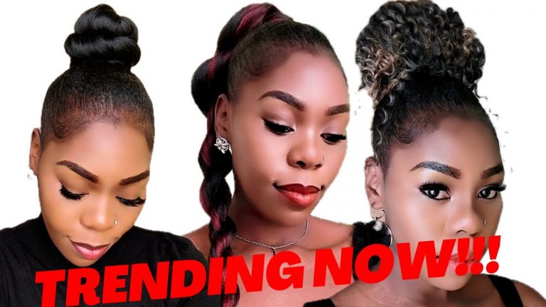 HOW TO:Effortlessly Create Viral Hairstyles on Natural Hair