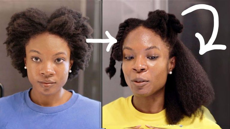 How To: SAFELY BLOW DRY THICK, DENSE, 4C NATURAL HAIR STRAIGHT