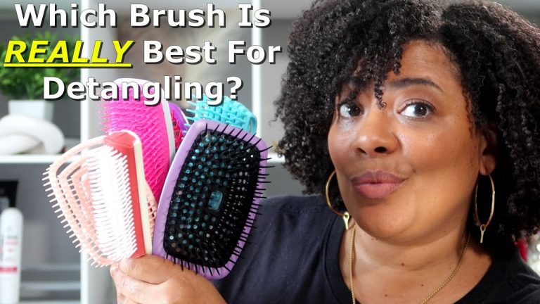 WHICH BRUSH IS THE BEST FOR DETANGLING MY TYPE 4 NATURAL HAIR? | NaturalRaeRae
