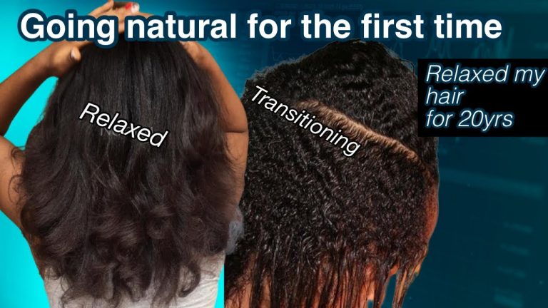 0-6 months post relaxer update |Transitioning to natural hair for the first time | Natural hair