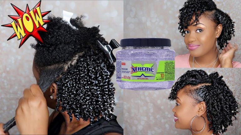 WETLINE XTREME GEL WASH AND GO ON TYPE 4 NATURAL HAIR