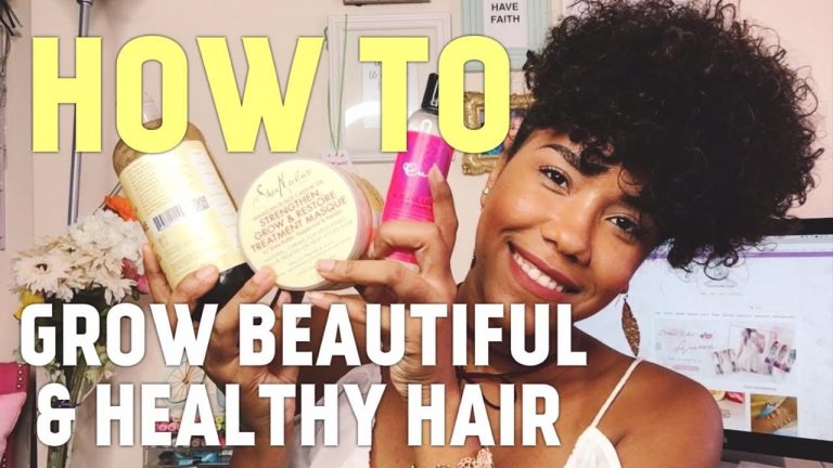 How to Grow Beautiful & Healthy Natural Hair