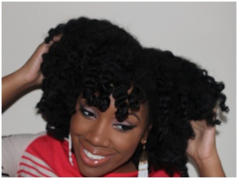 How to: 3 strand twistout on natural hair